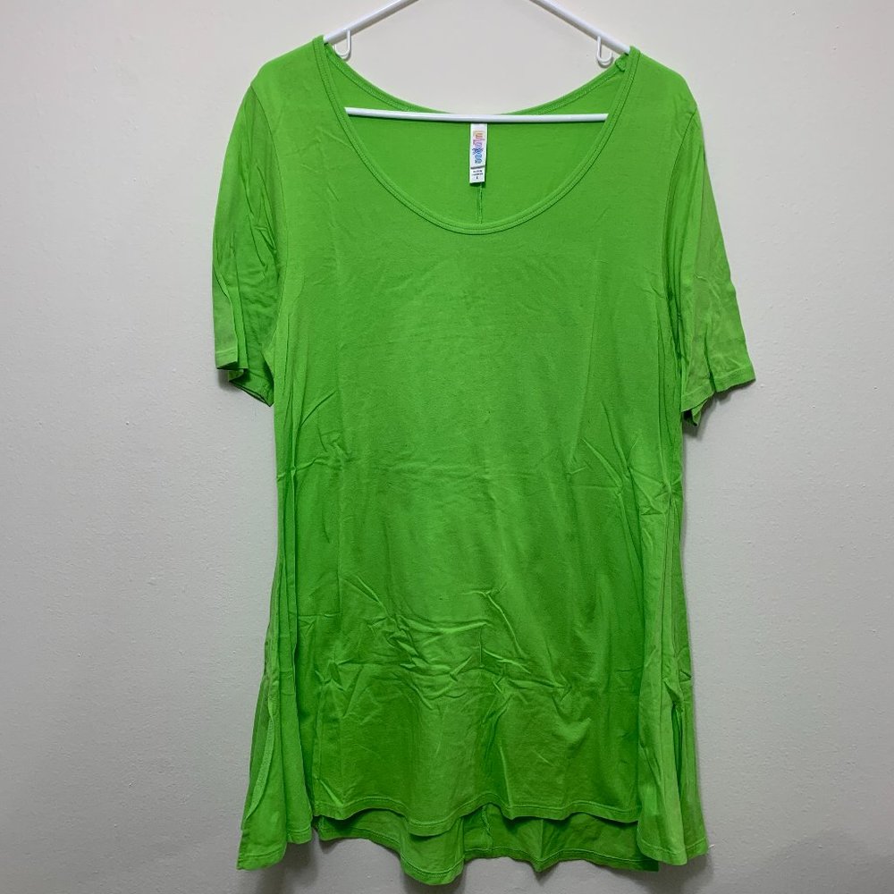 LuLaRoe Perfect T- Green Green
